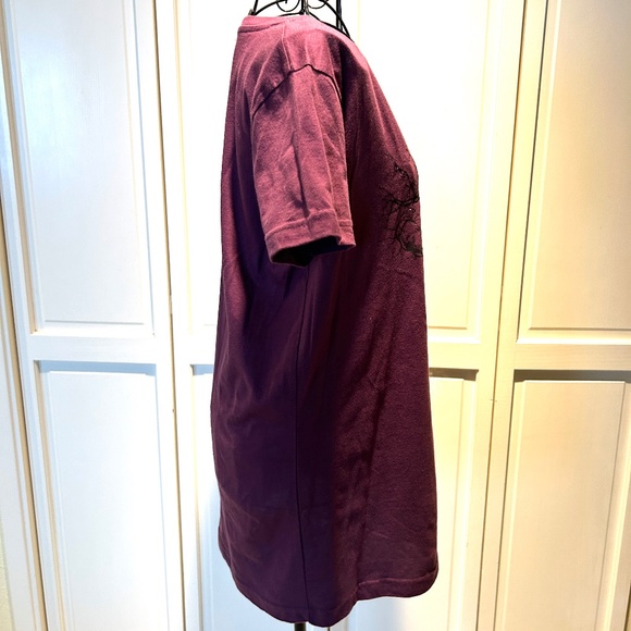 Disney Tower of Terror Twilight Zone T Shirt SZ XL Jr Purple & Black Glitter NWT - Picture 5 of 12